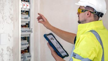 electrical-technician-looking-focused-while-working-switchboard-with-fuses